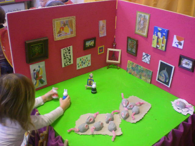 Hedendaags kunst lééft in onze klas! | Peperkoekenhuisje's Blog MV-32